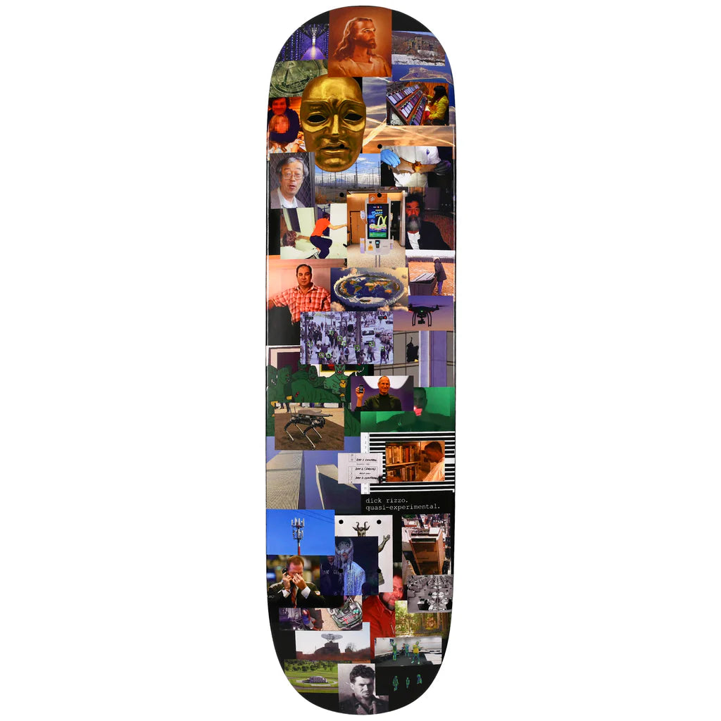 Quasi Rizzo Psyop Skateboard Deck - 8.25"