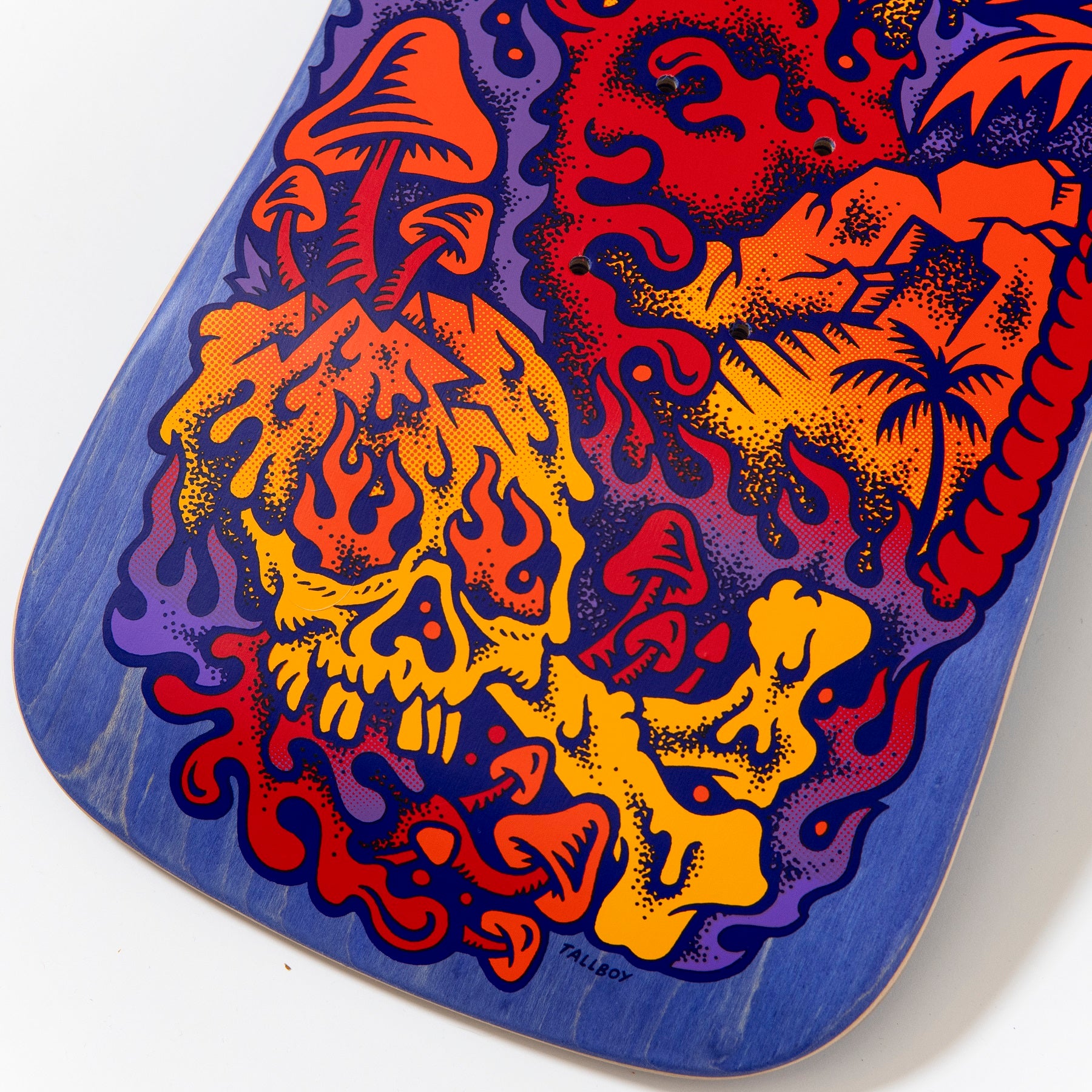 Santa Cruz Winkowski Volcano Shaped Skate Deck - M I L O S P O R T