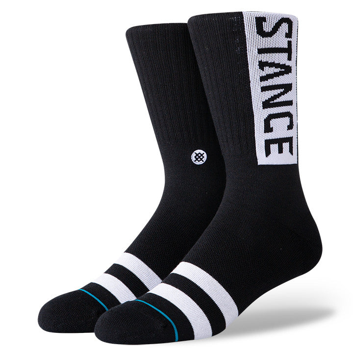 Stance Og Socks in Black - M I L O S P O R T