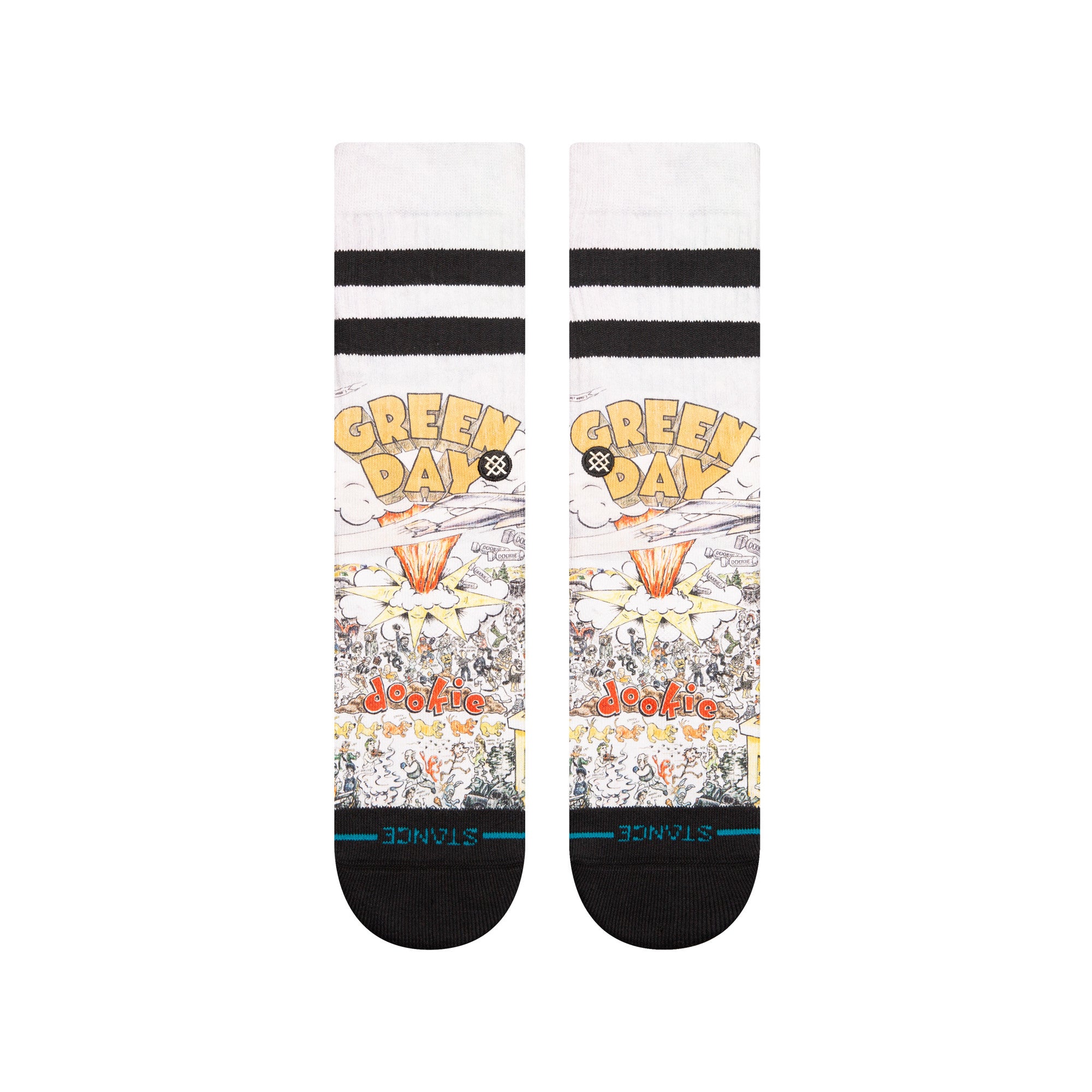 Stance Basket Case Crew Socks in Multi - M I L O S P O R T