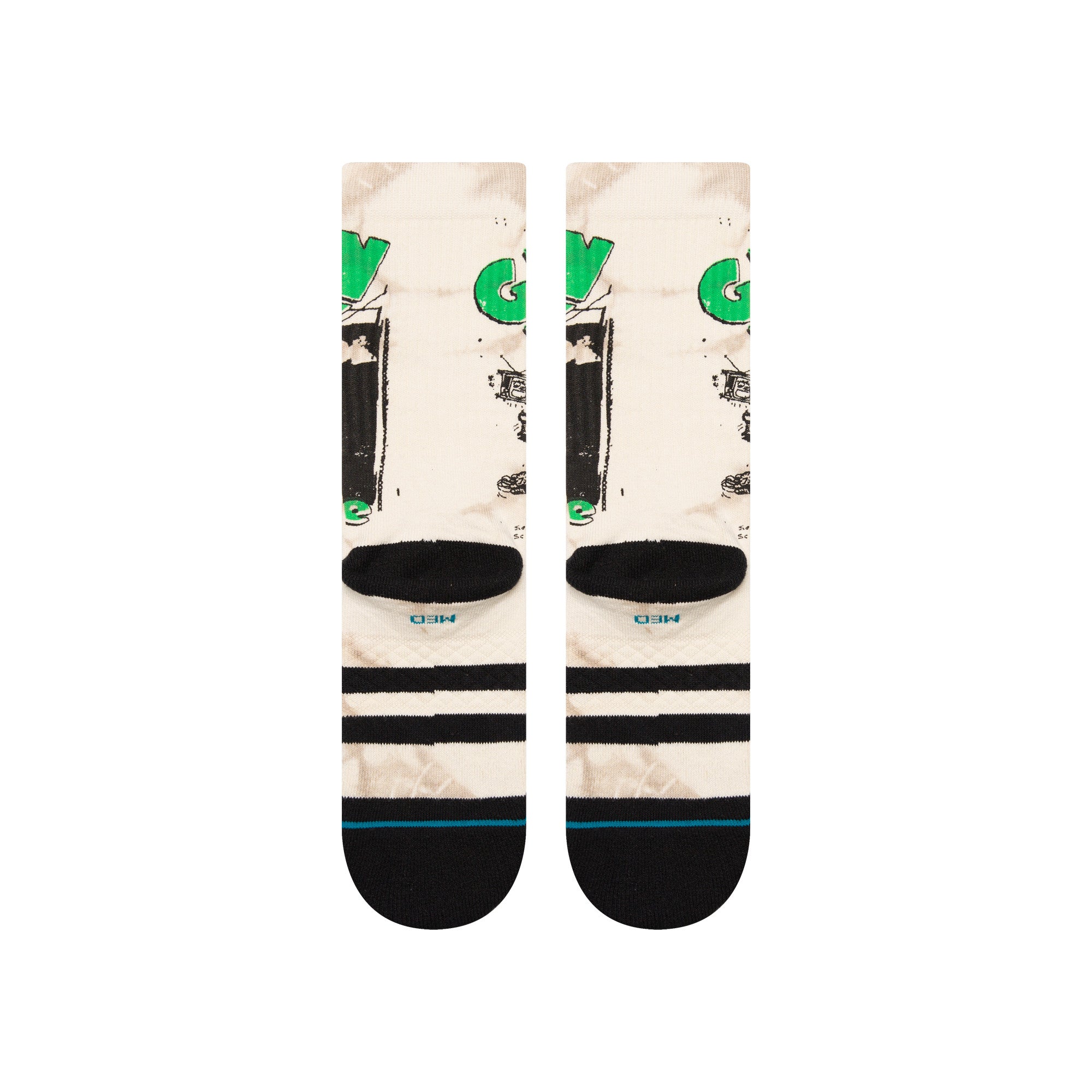Stance 1994 Crew Socks in Off White - M I L O S P O R T