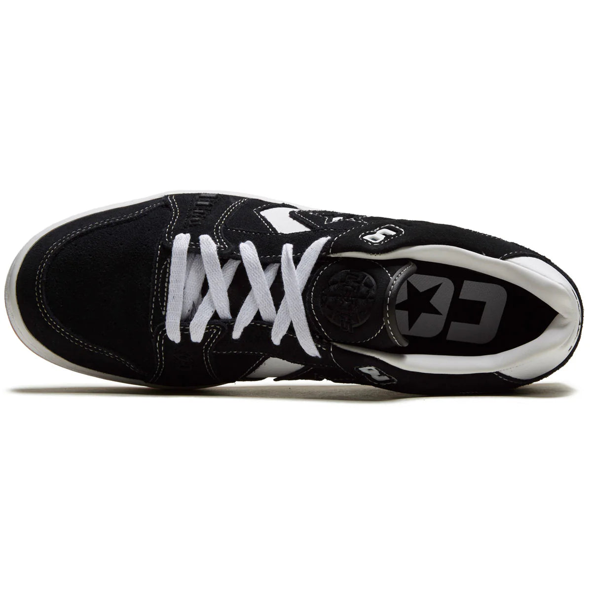 Converse AS-1 Pro Ox Skate Shoe in Black White and Gum - M I L O S P O R T
