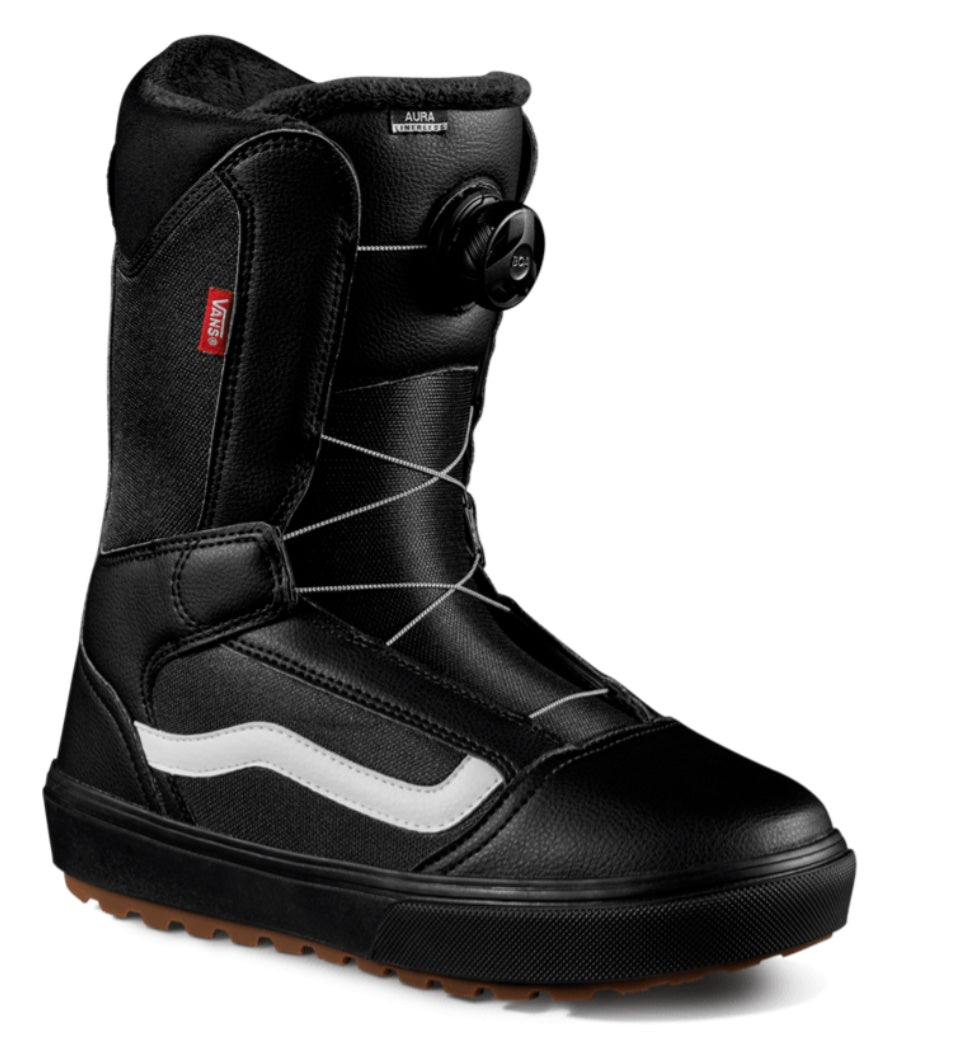 Vans Aura Linerless Snowboard Boot in Black Gum 2026 - M I L O S P O R T