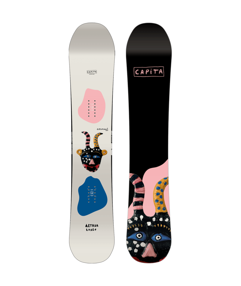 Capita Aeronaut Wide Snowboard 2027, snowboarding equipment with a sleek design, suitable for all-mountain riding.