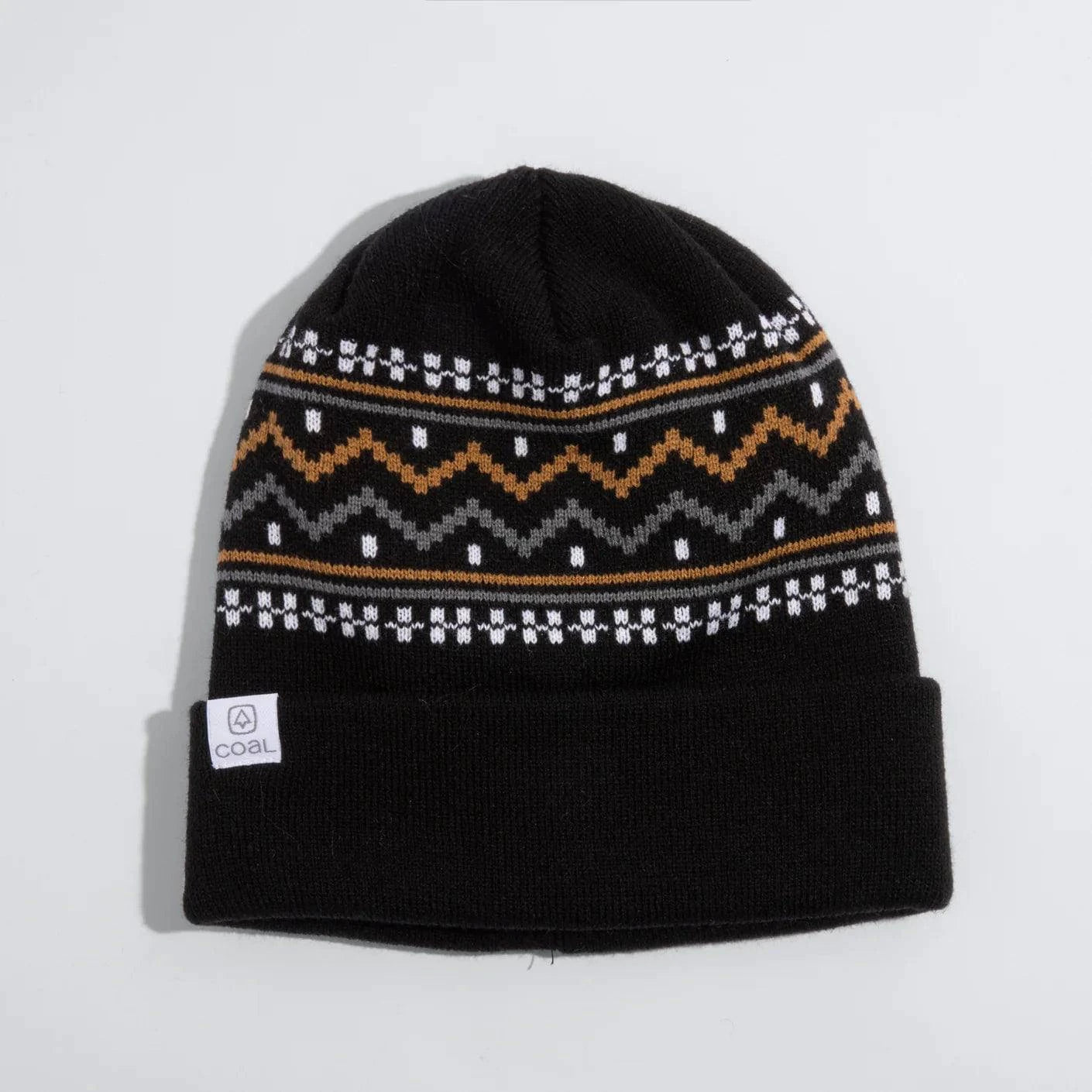 Coal Fjord Beanie in Black 2024 - M I L O S P O R T