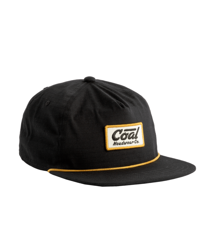 Coal Atlas Hat in Black - M I L O S P O R T