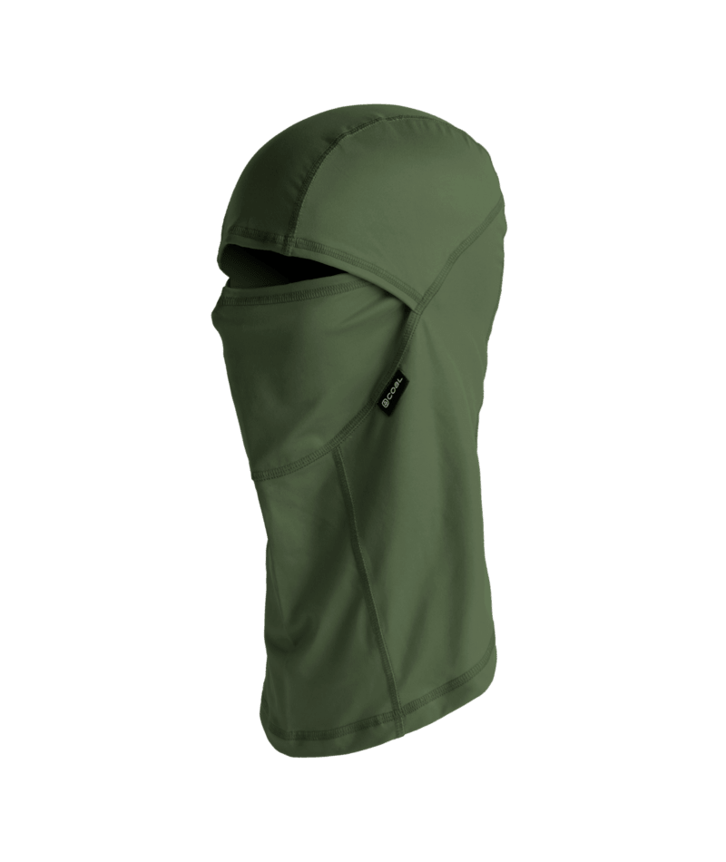 Coal Explorer Balaclava in Olive - M I L O S P O R T