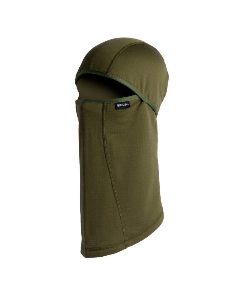 Coal Voyager Balaclava in Olive - M I L O S P O R T
