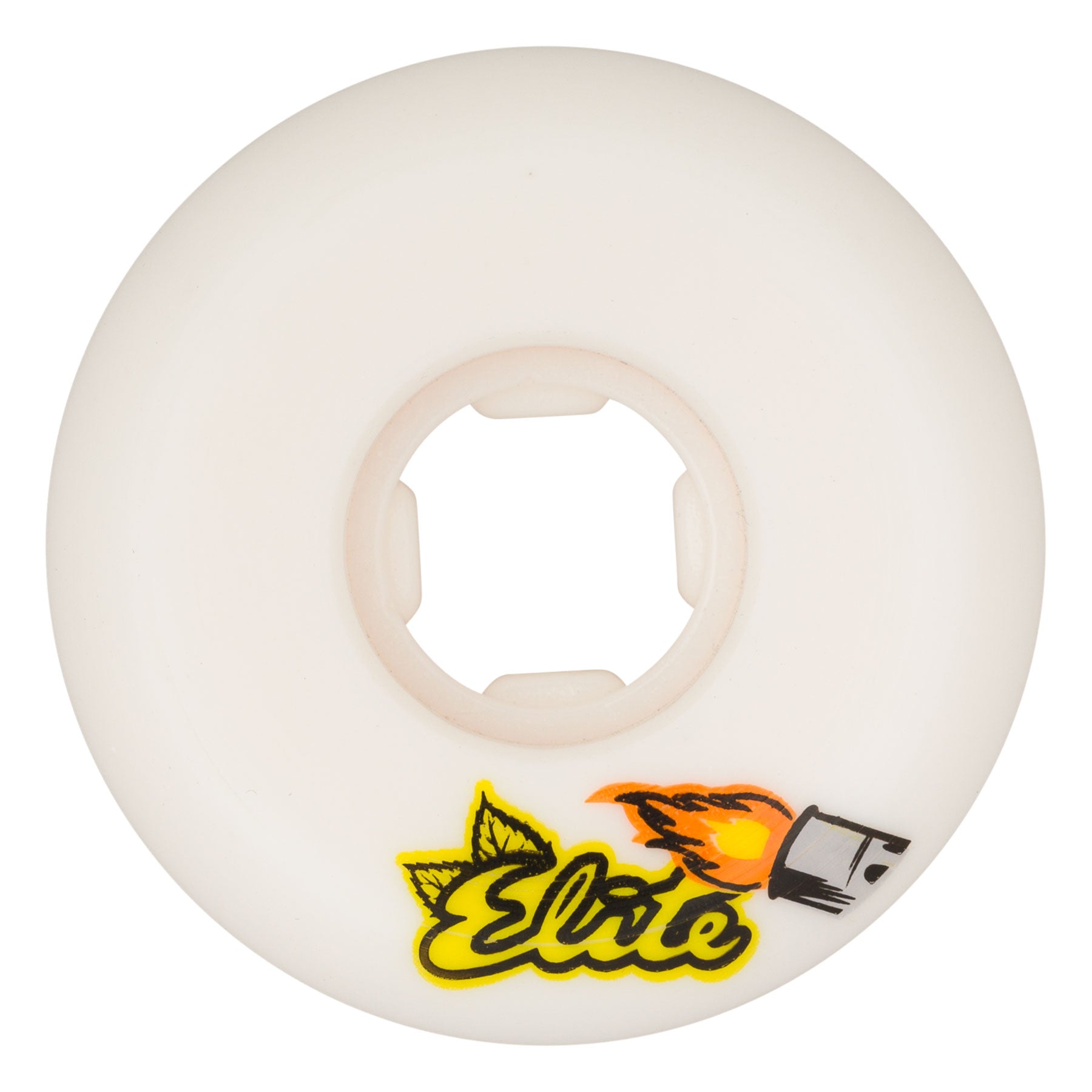 OJ Worthington Elite White Skate Wheels - M I L O S P O R T