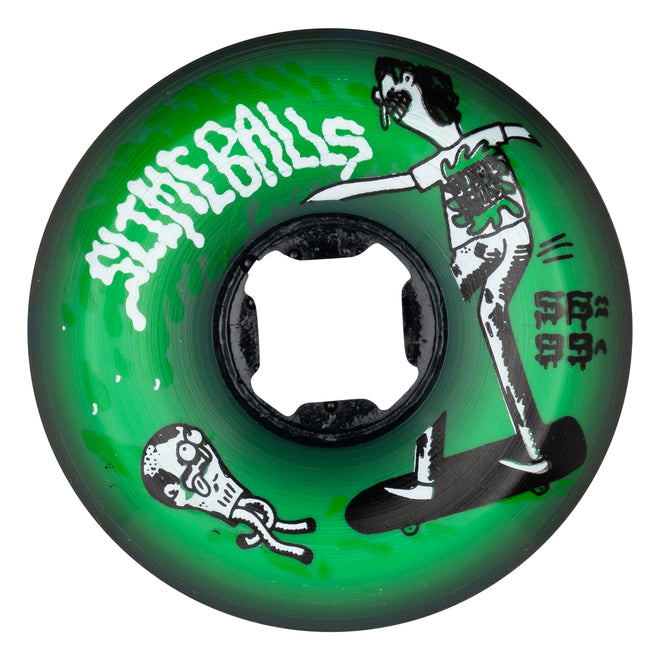 Slime Balls Jay Howell Speed Balls Green Skate Wheels - M I L O S P O R T