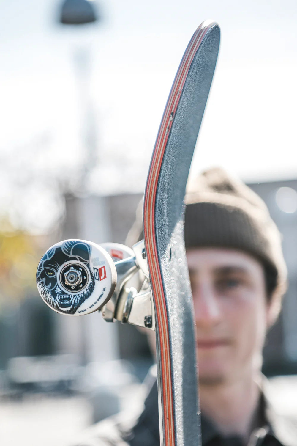 OJ 56mm Jake Braun Wolf Elite Hardline 99a Skateboard Wheels - M I L O S P O R T