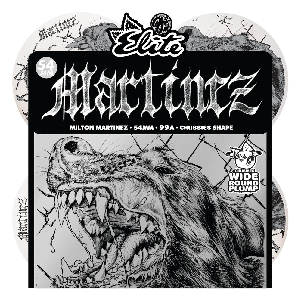 OJ 54mm Milton Martinez Guero Chubbies 99a Skateboard Wheels - M I L O S P O R T