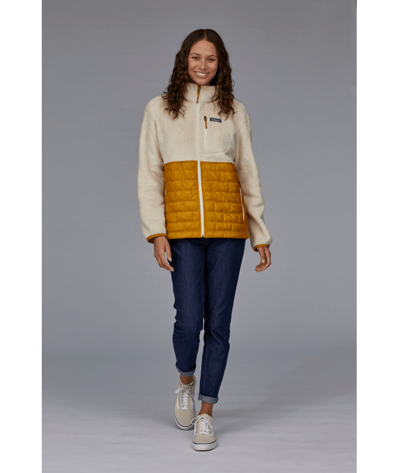 Patagonia Womens Re Tool x Nano Jacket 2024 in Dark Natural - M I L O S P O R T