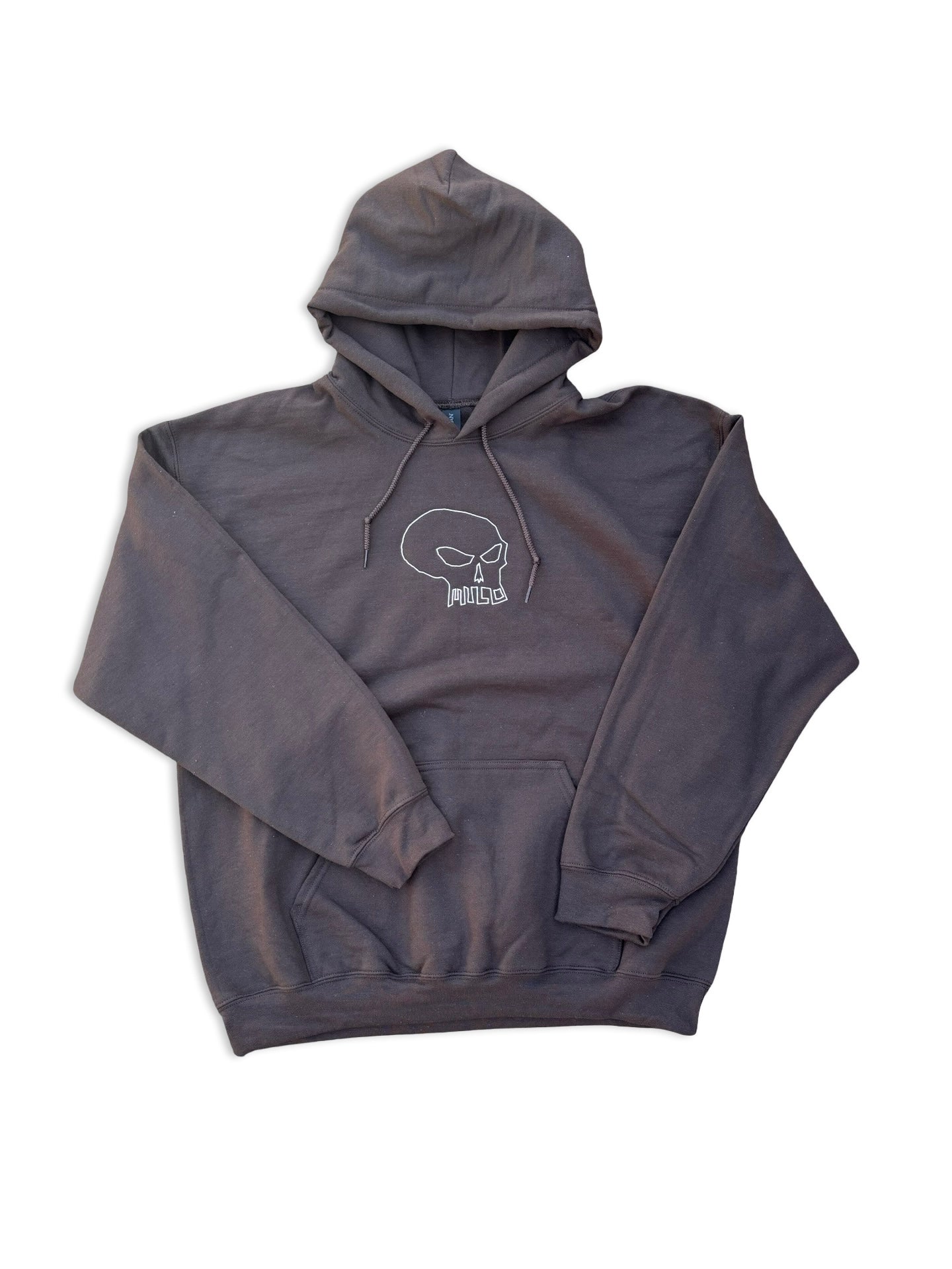 Milosport Stitched Skull Hooded Sweatshirt