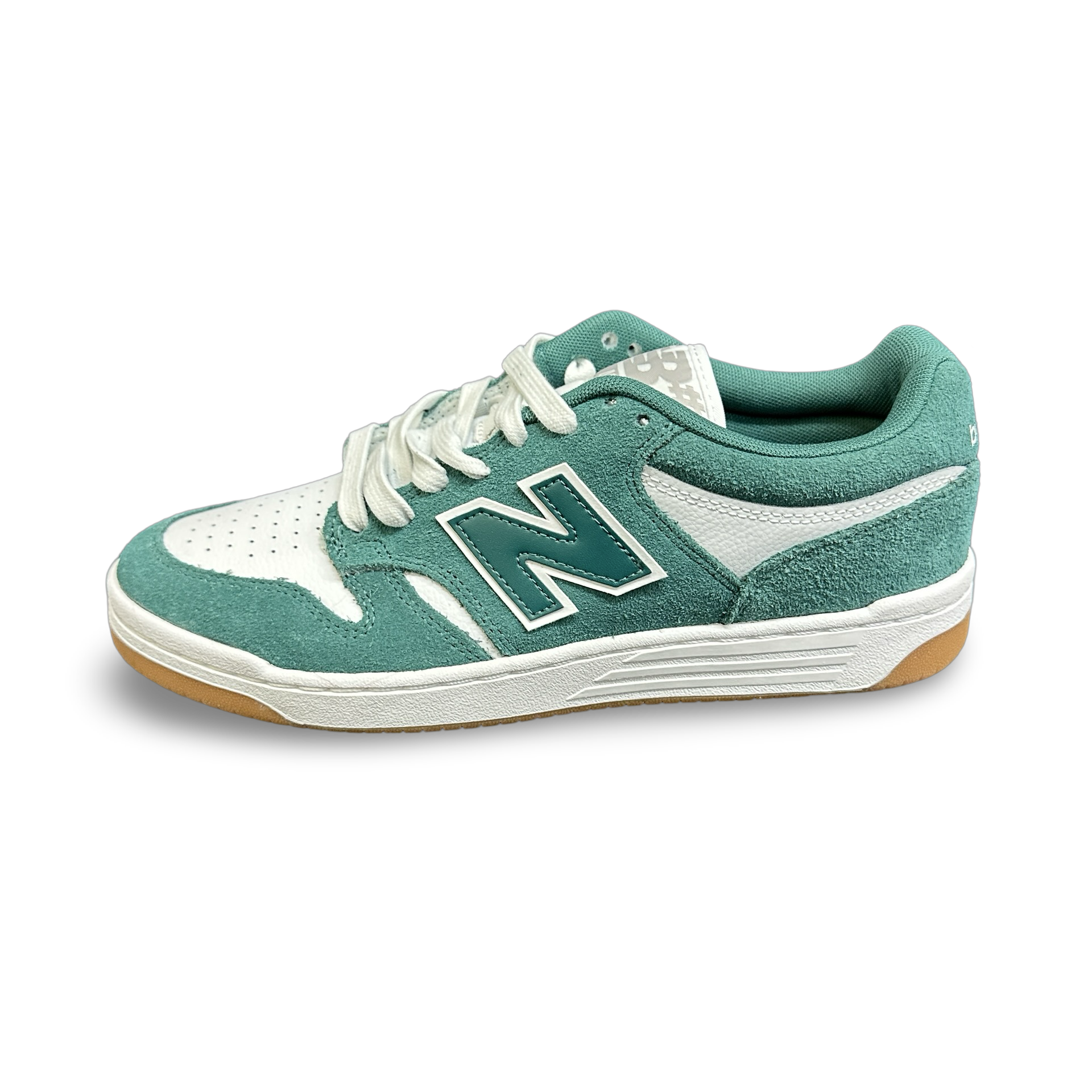 New Balance Numeric 480 in Vintage Teal and White - M I L O S P O R T