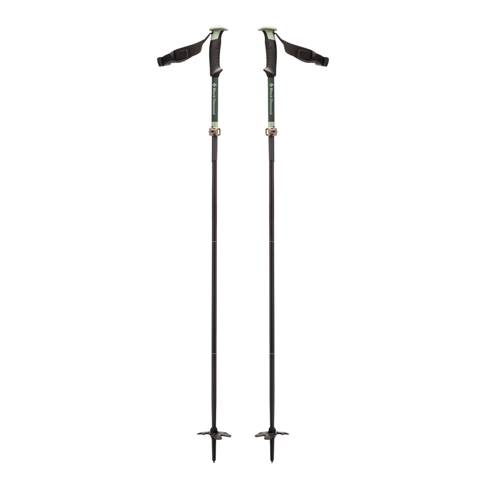 Black Diamond Compactor Ski Poles in Black 2024 - M I L O S P O R T