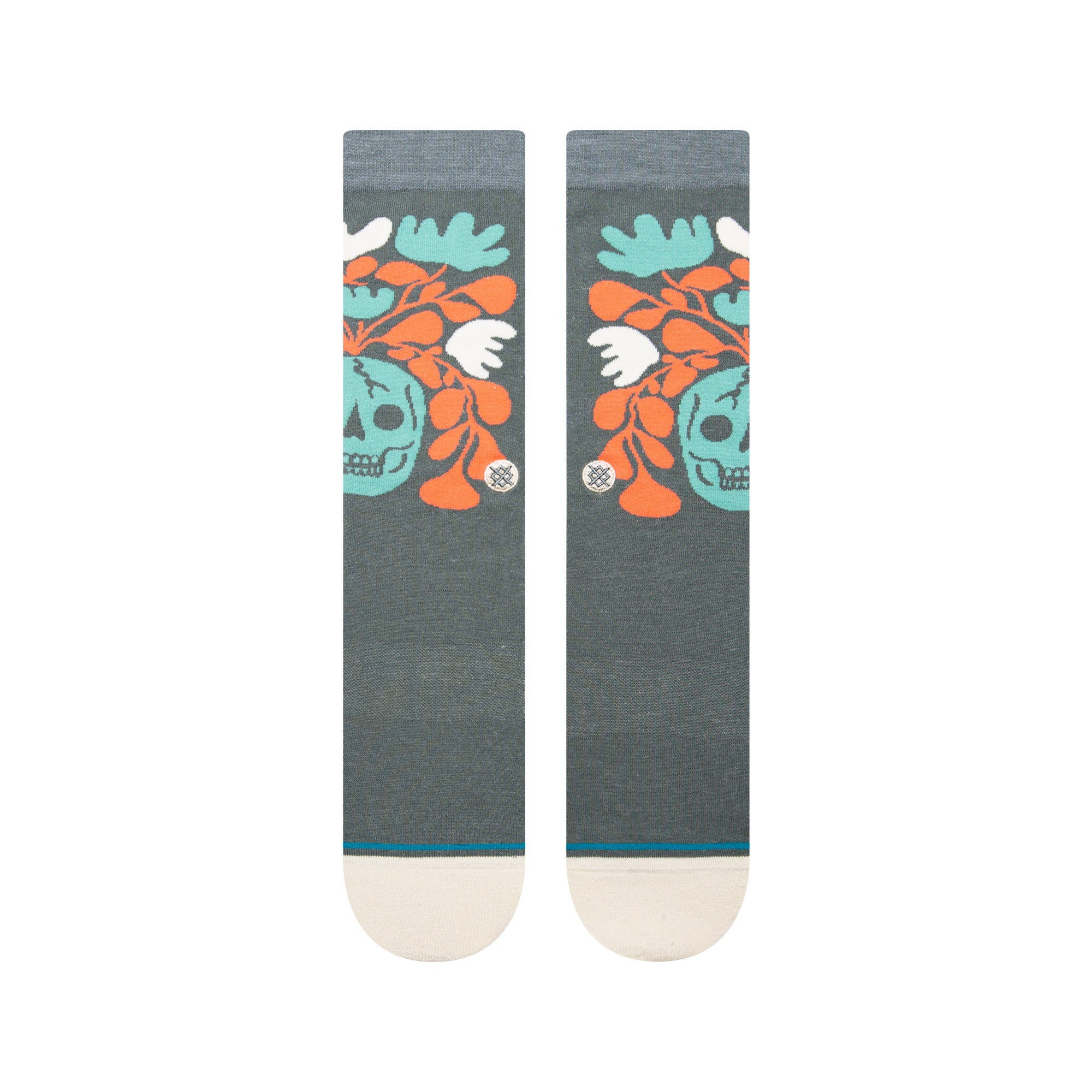 Stance Skelly Nelly Sock in Teal - M I L O S P O R T