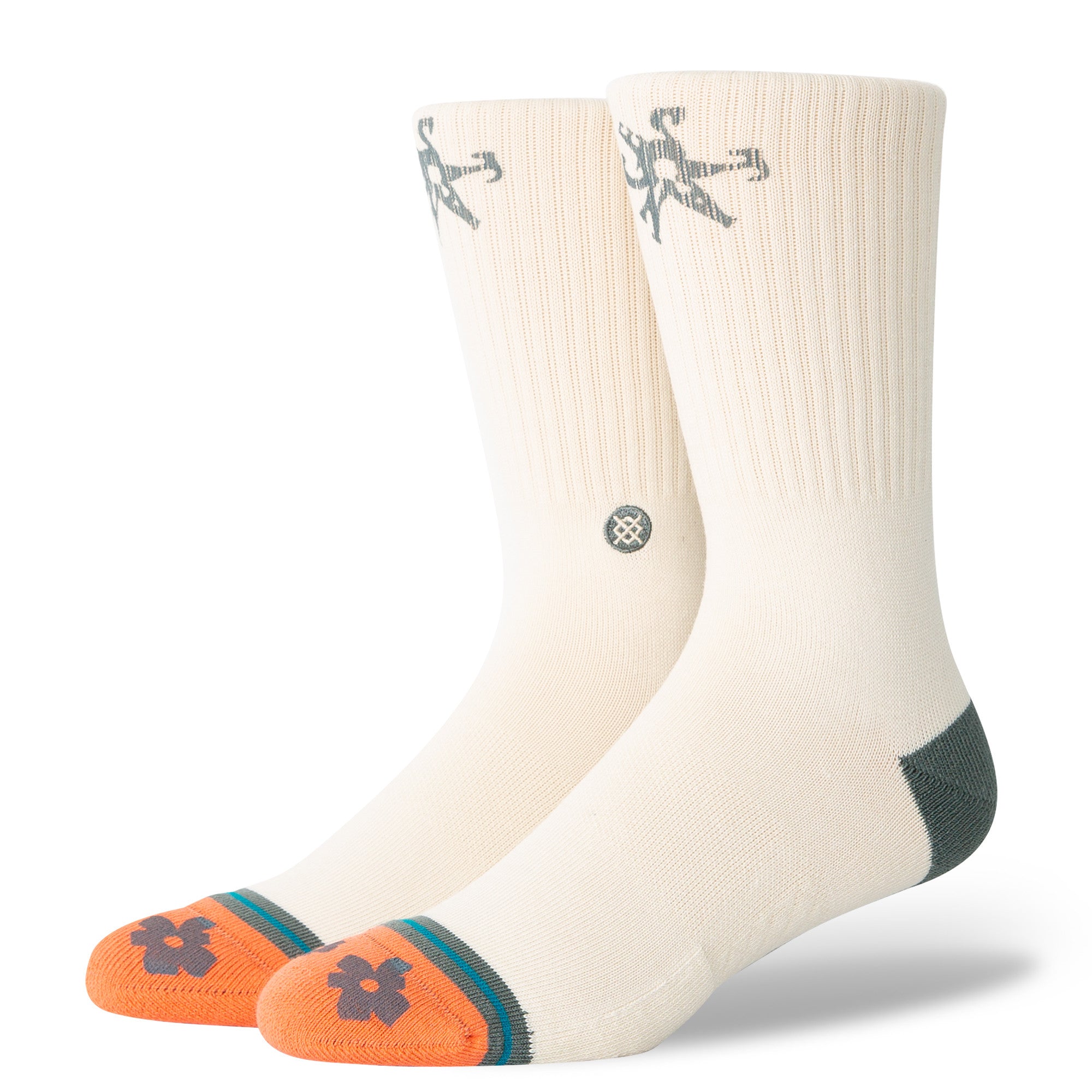 Stance Frayed Sock in Vintage White - M I L O S P O R T