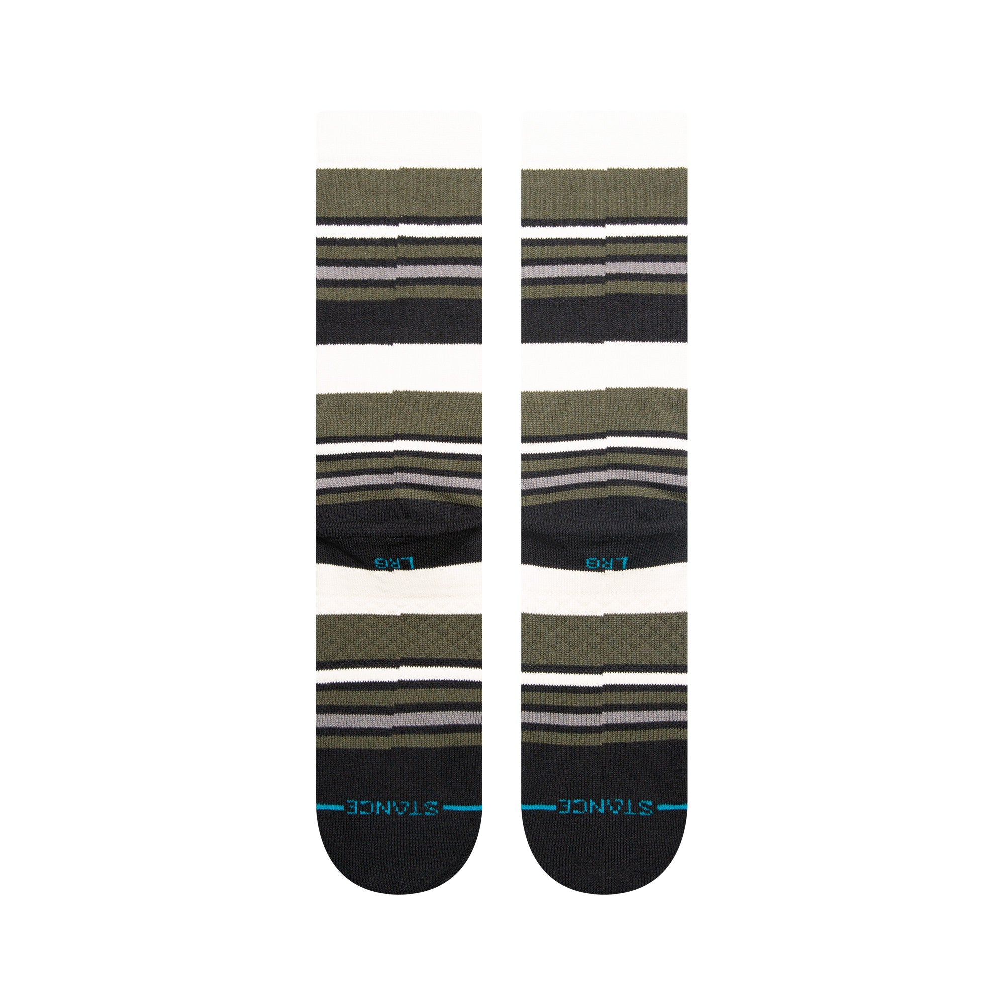 Stance Mossy Sock in Dark Green - M I L O S P O R T