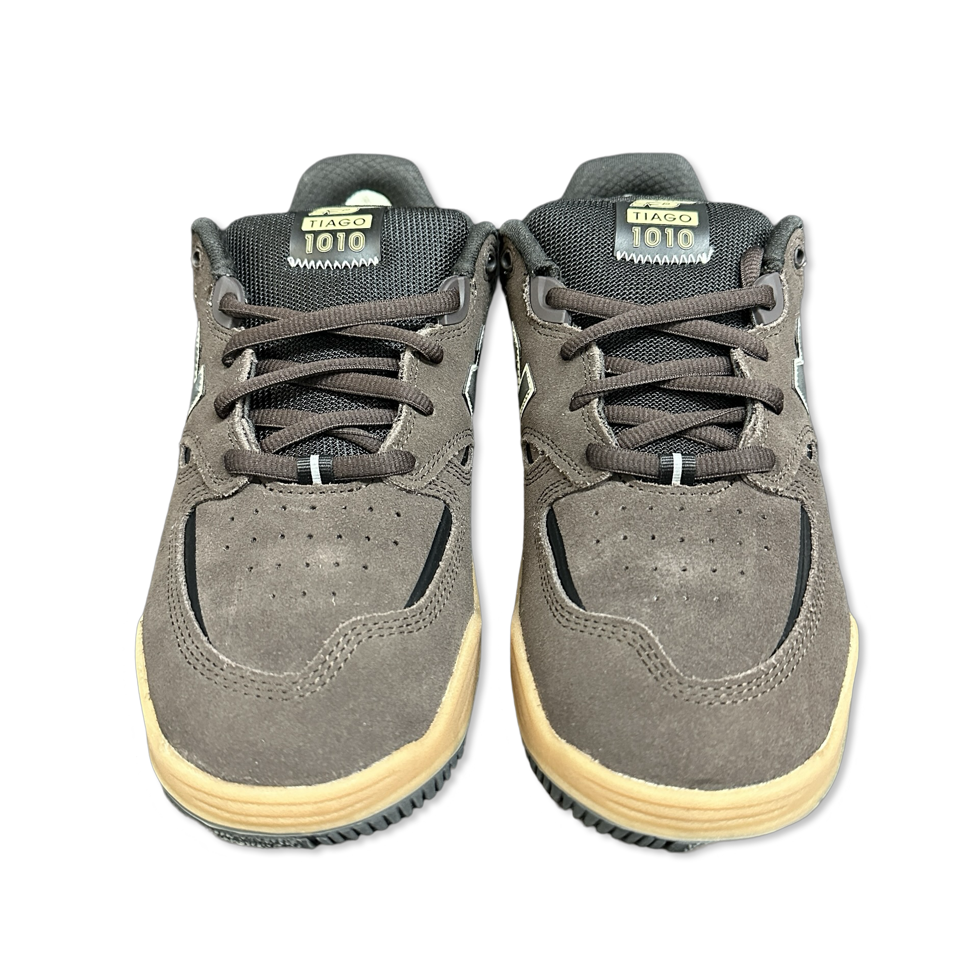 New Balance Numeric 1010 Tiago Skate Shoe in Brown and Gum