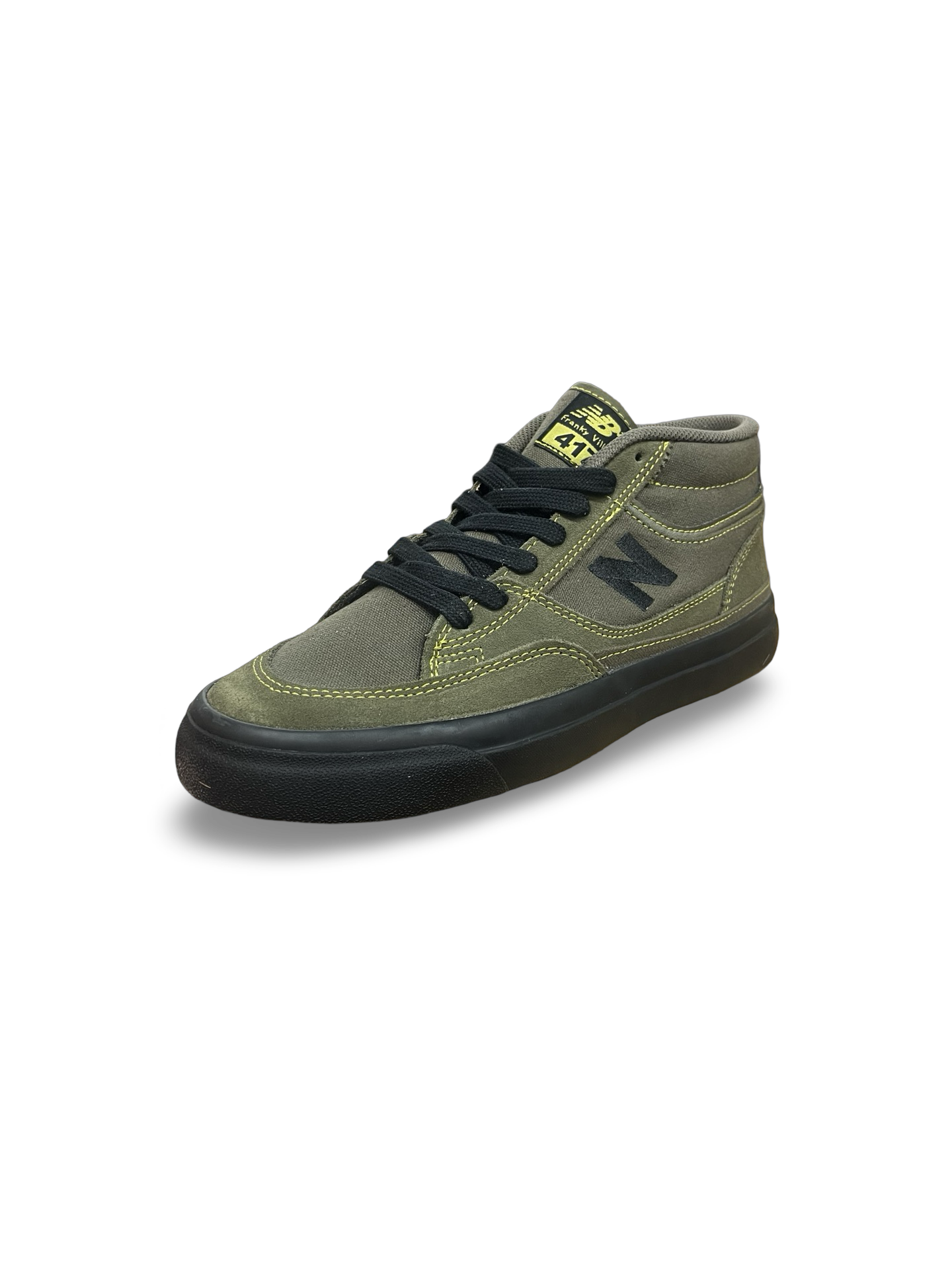 The New Balance Numeric Franky Villani 417 Shoe in Green and Black - M I L O S P O R T