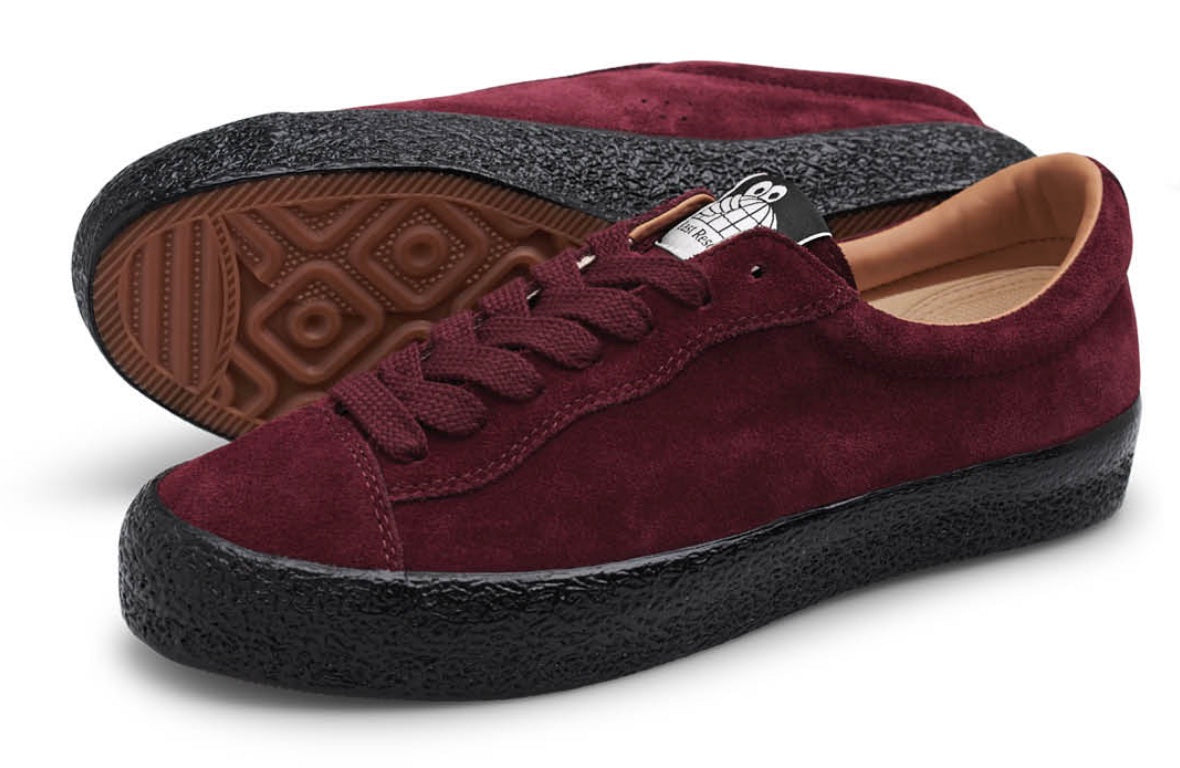 Last Resort AB VM 002 Lo Suede Skate Shoe in Wine and Black - M I L O S P O R T