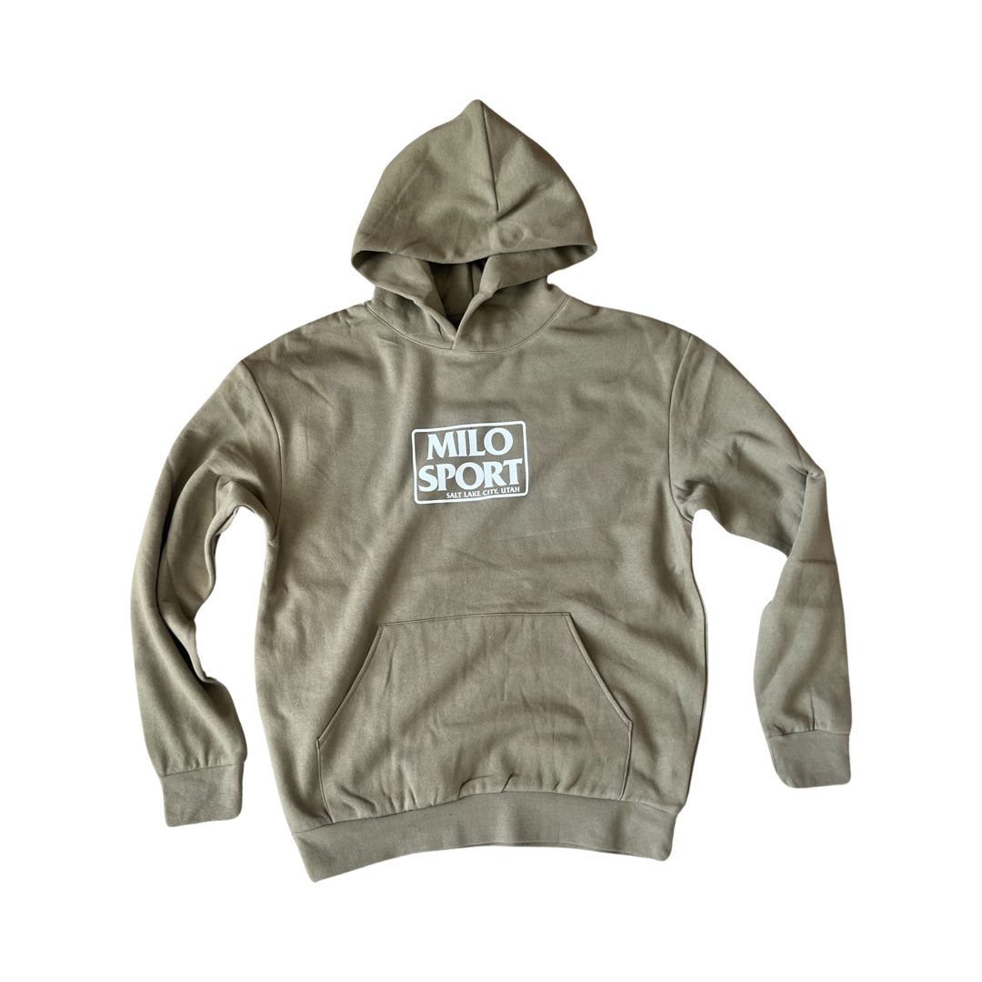 Milosport AH Hooded Sweatshirt in Olive Green - M I L O S P O R T