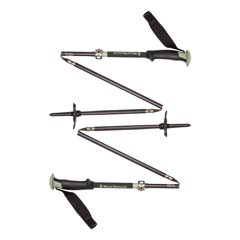 Black Diamond Compactor Ski Poles in Black 2024 - M I L O S P O R T