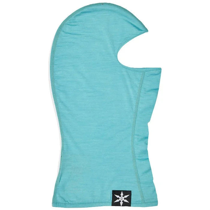 Airblaster Merino Ninja Face Balaclava in Dusty Turquoise - M I L O S P O R T