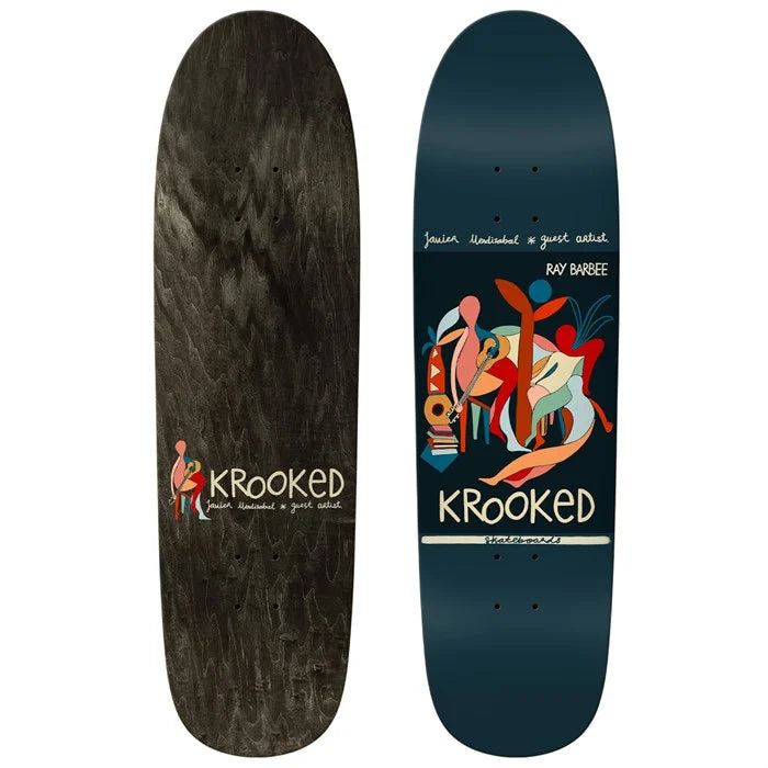 Krooked Barbee Little Postcards Skateboard Deck - M I L O S P O R T