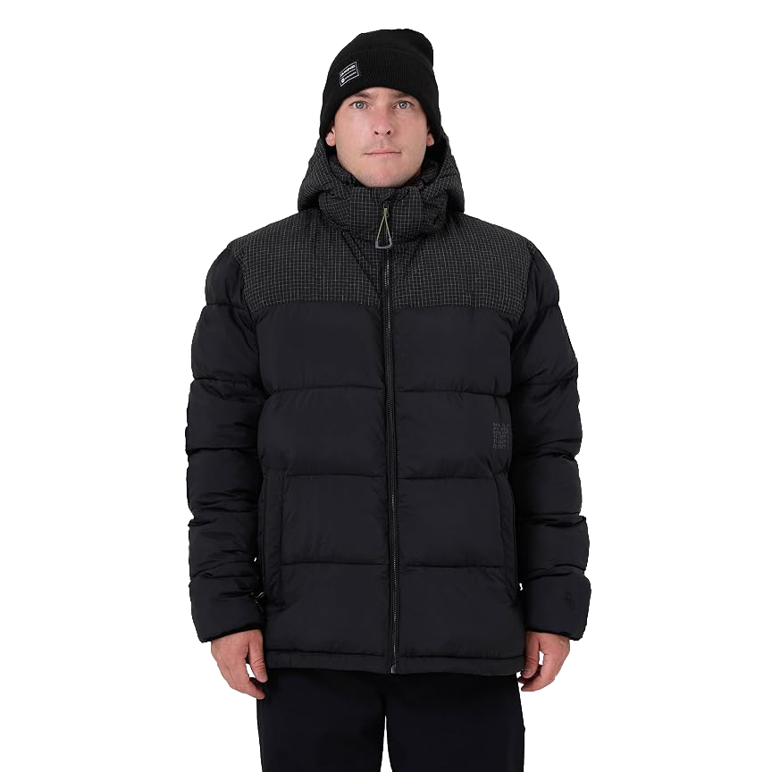 Dakine Red Gerard Packable Quilted Puffer Jacket in Black 2027