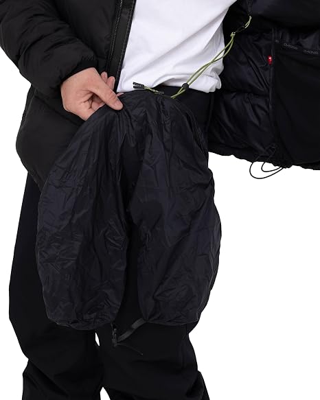 Dakine Red Gerard Packable Quilted Puffer Jacket in Black 2027