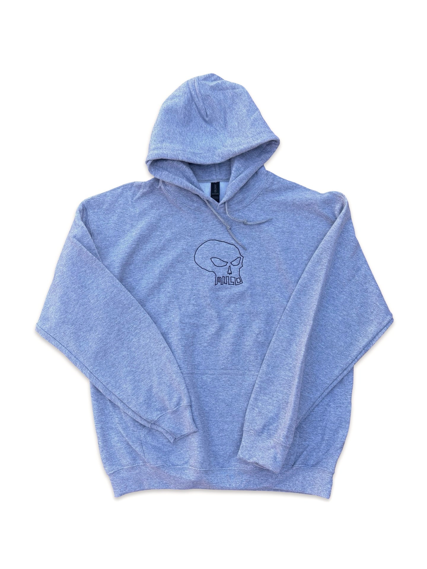 Milosport Stitched Skull Hooded Sweatshirt