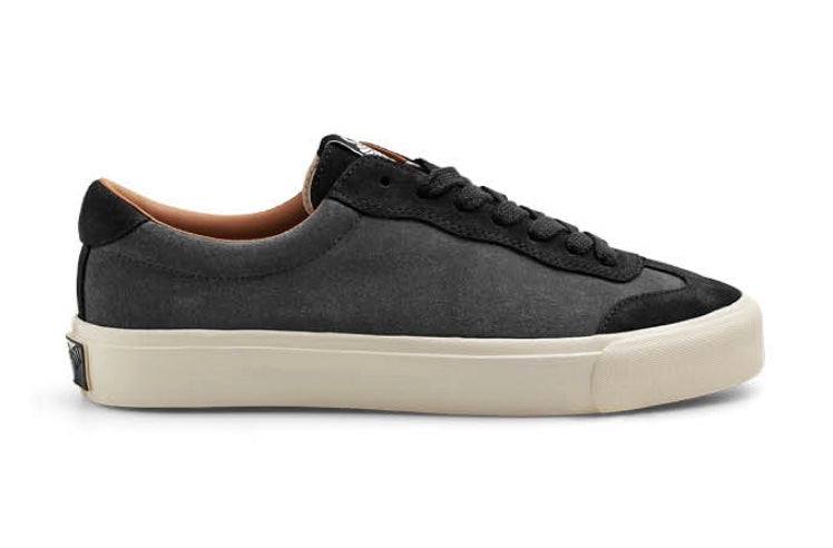 Last Resort AB VM004 Milic Lo Suede Skate Shoe in Black Graphite and White - M I L O S P O R T