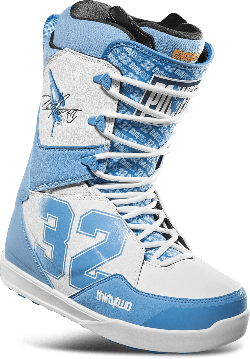 32 (Thirty Two) Lashed Powell Snowboard Boots in Blue and White 2024 - M I L O S P O R T
