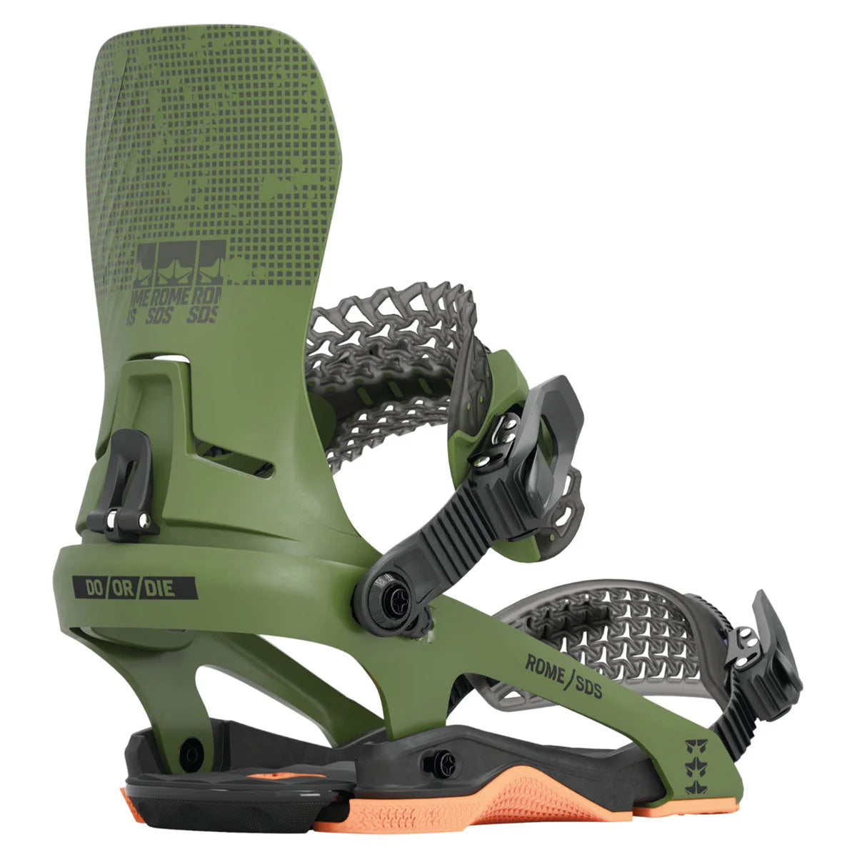 Rome D.O.D. Snowboard Binding 2024 in Hunter Green - M I L O S P O R T