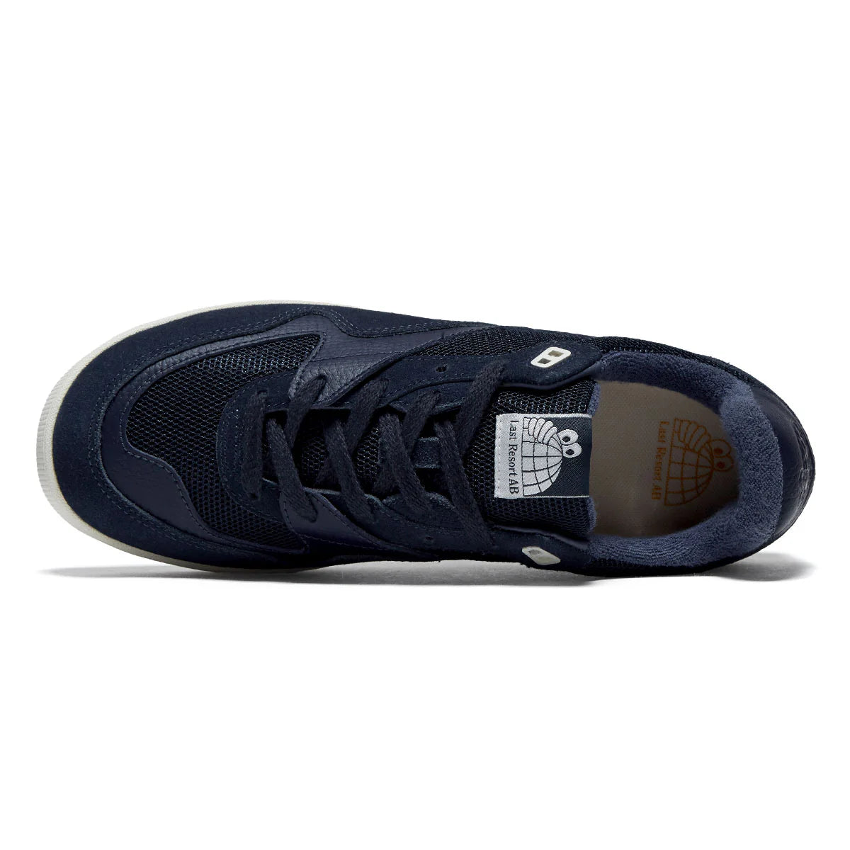 Last Resort CM002 Shoe in Dark Navy and White - M I L O S P O R T