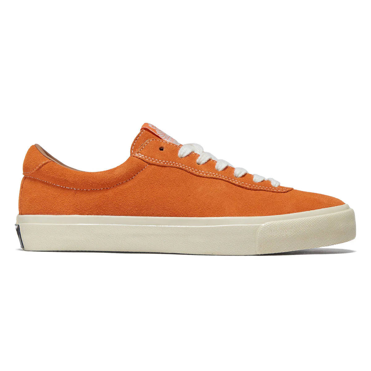 Last Resort VM001 Lo Suede Shoe in Sunset Orange and White