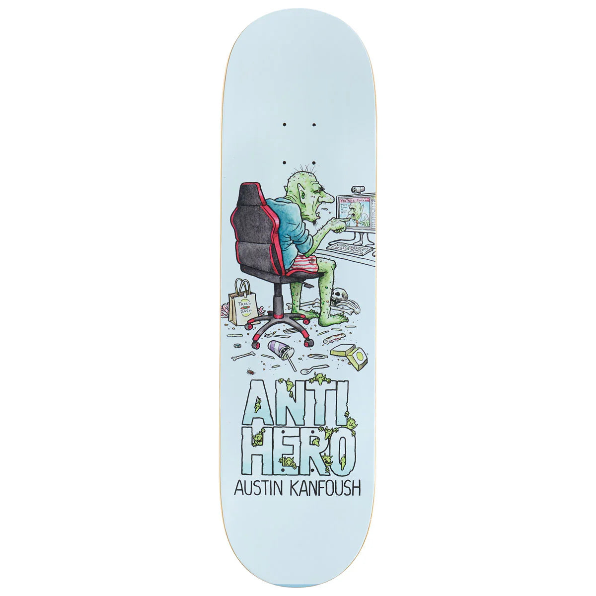 Anti-Hero Kanfoush Trolls Skateboard Deck - M I L O S P O R T