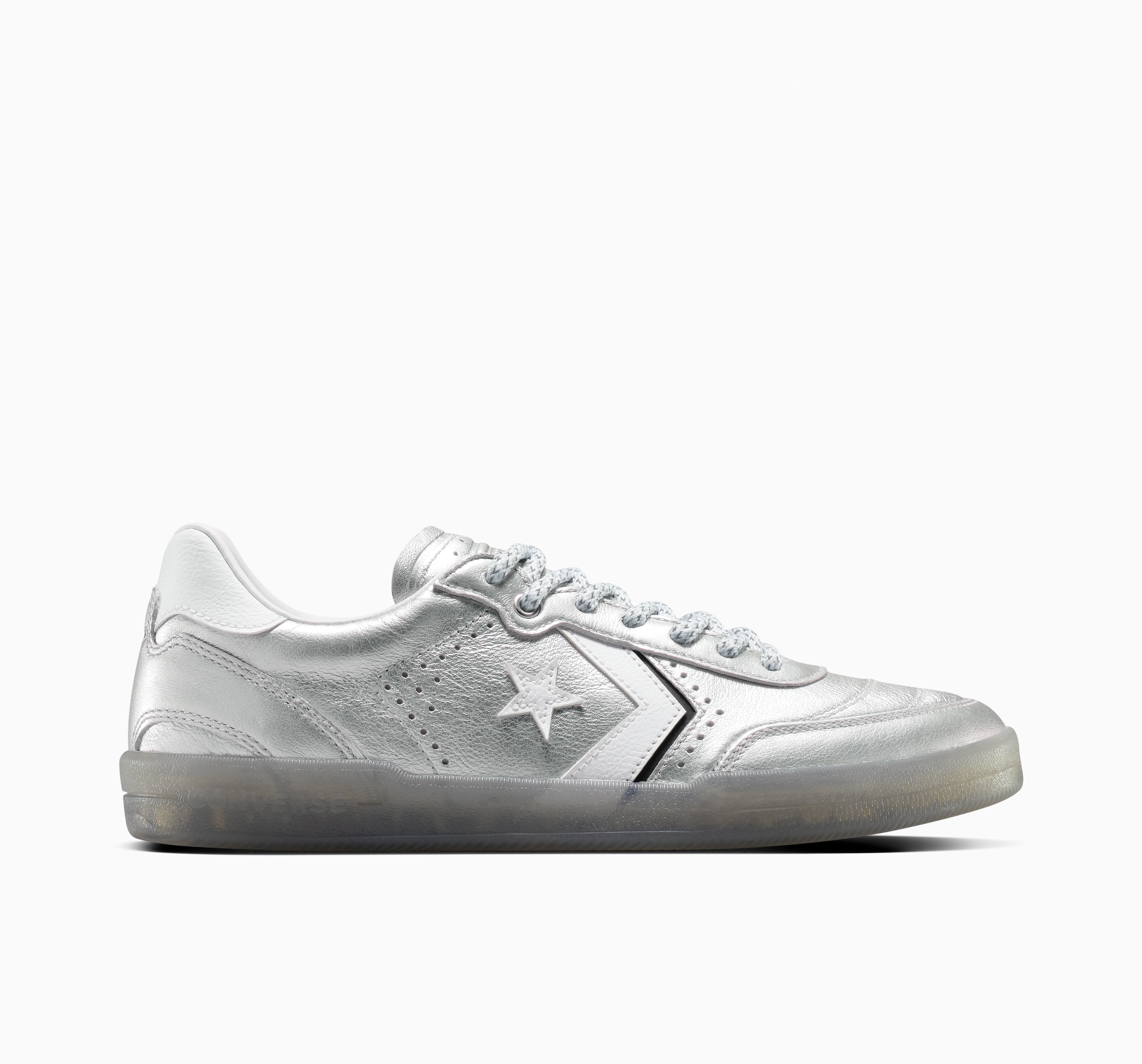 Converse Louie Lopez Pro 2 Ox in Silver White and Black - M I L O S P O R T