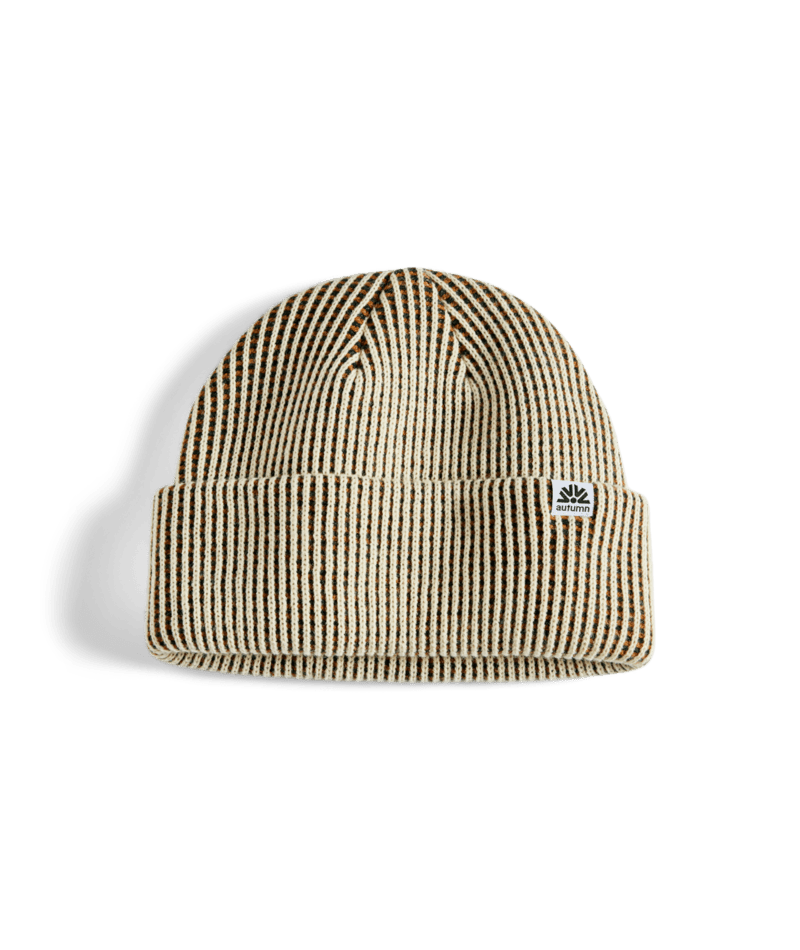 Autumn Simple Static Beanie in Natural 2025 - M I L O S P O R T