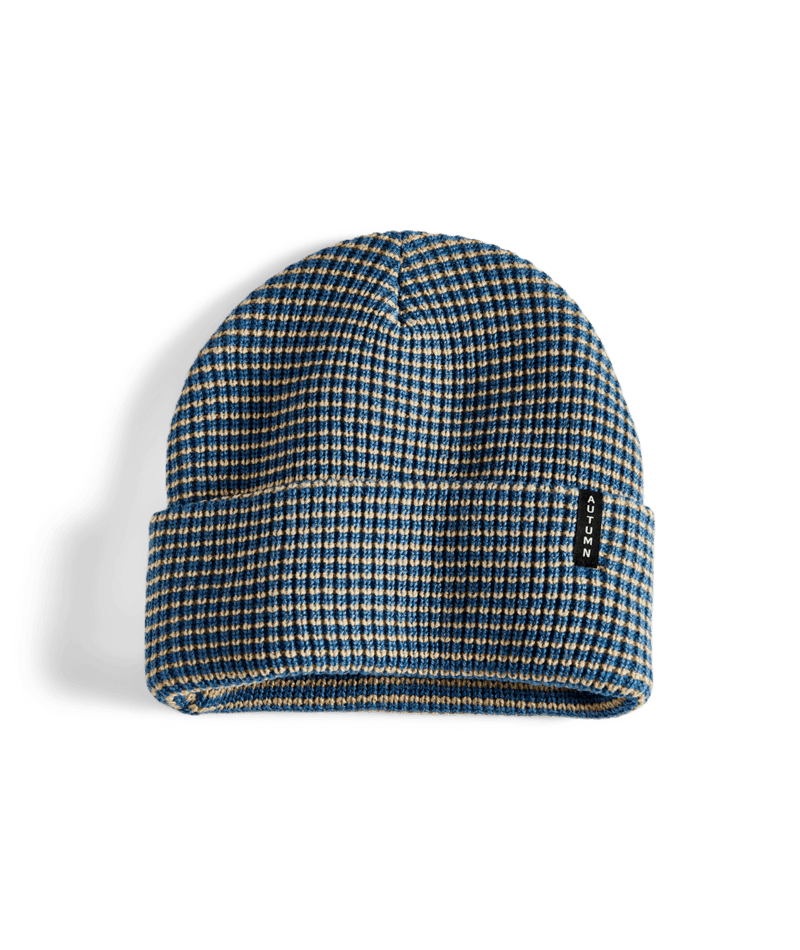 Autumn Select Stripe Beanie in Dutch Blue 2025 - M I L O S P O R T