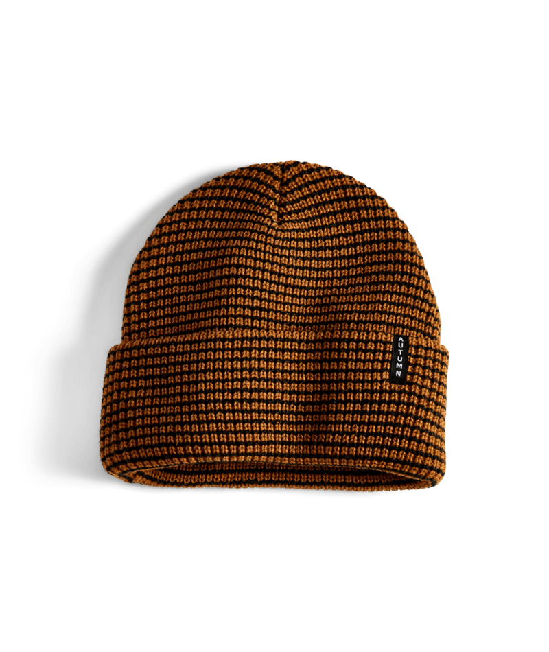 Autumn Select Stripe Beanie in Nutmeg 2025 - M I L O S P O R T