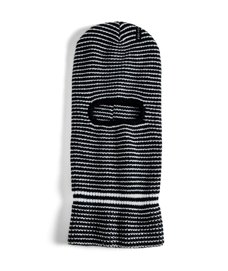 Autumn Stripe Balaclava in Black 2025 - M I L O S P O R T