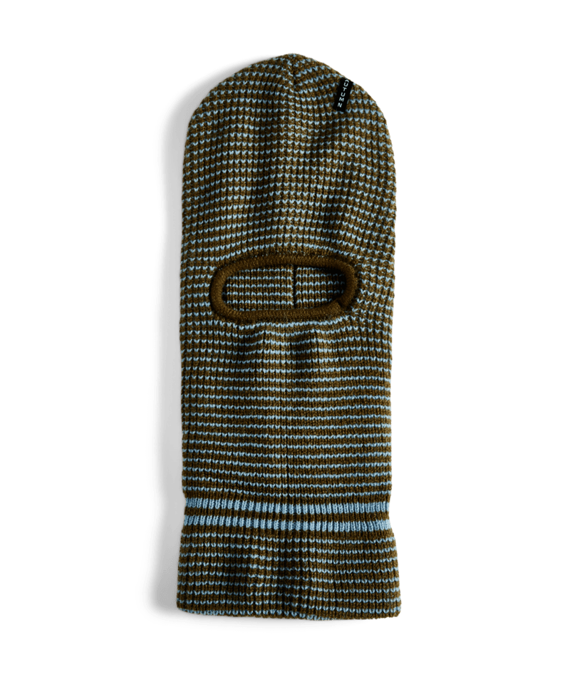 Autumn Stripe Balaclava in Army 2025 - M I L O S P O R T