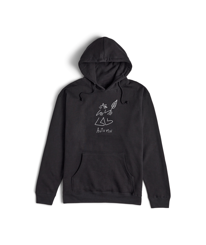 Autumn Gus Hoodie in Black 2025 - M I L O S P O R T