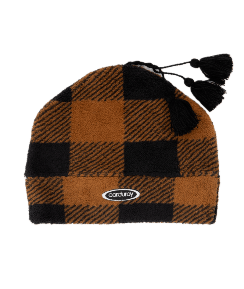 Corduroy Fleece Tassle Beanie 2026 - M I L O S P O R T