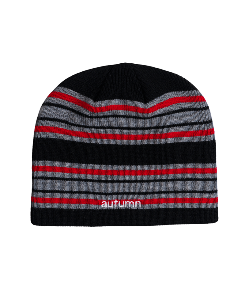 Autumn Warp Beanie 2027 in warm, knit fabric, suitable for men and women, shown in a cozy, stylish winter accessory.