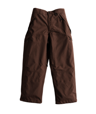 Autumn Shadow 3L Snow Pant for men and women, in black, featuring waterproof fabric and adjustable waistband for winter outdoor activities.