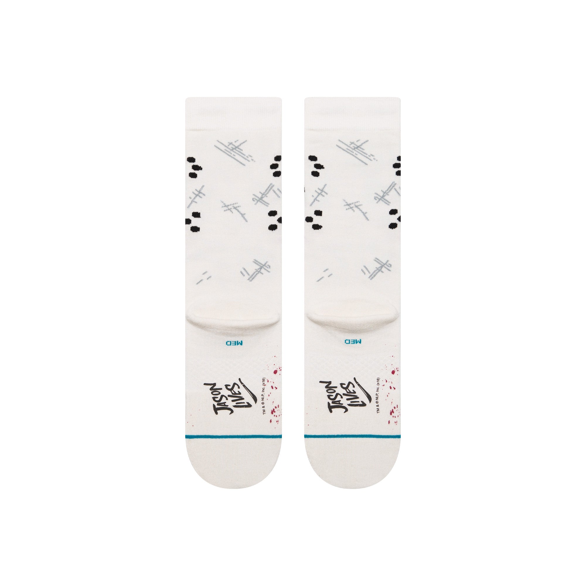 Stance Jason Crew Socks in White - M I L O S P O R T